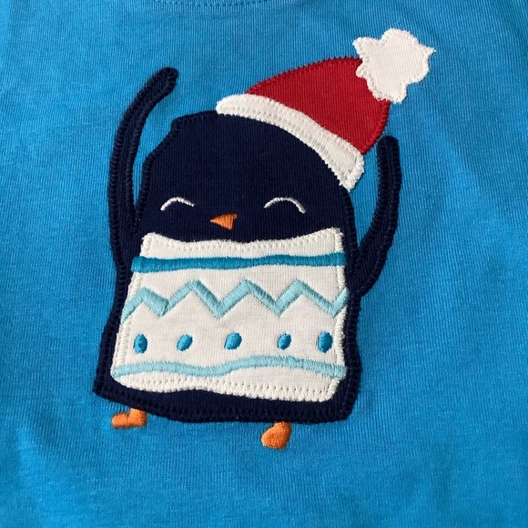 NWT Gymboree Blue Penguin Pajamas - Picture 2 of 4
